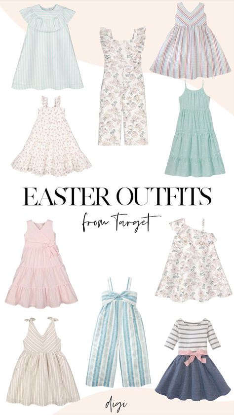 Looking for a timeless girl's Easter outfit. The Hope and Henry line at Target Easter Outfits For Family, Family Easter Outfits, Toddler Easter Outfit, Toddler Girl Easter Outfit, Toddler Girls Easter Dresses, Easter Dress Toddler, Girls Easter Outfit, Easter Minis, Kids Easter Outfits