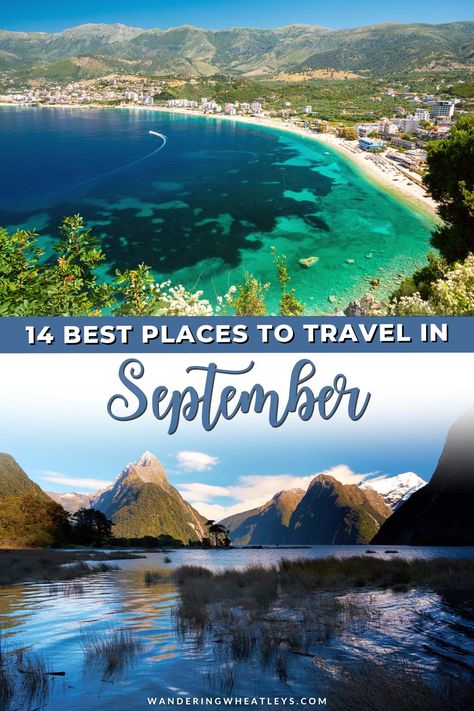 September Vacation Ideas, October Travel Destinations Us, September Travel Destinations, Where To Travel In September, Best Places To Travel In September, Usa Must See Places, Best National Parks To Visit In October, Fall Vacation Ideas U.s. States, September Travel