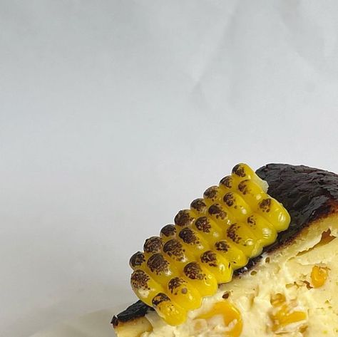 Elisa | saltedrye on Instagram: "sweet corn burnt basque cheesecake, recipe at elisasunga.com/recipes" Corn Cheesecake Recipe, Sweet Corn Cheesecake, Burnt Basque Cheesecake Recipe, Corn Cheesecake, Basque Cheesecake Recipe, Burnt Basque Cheesecake, Basque Cheesecake, August 21, Cheesecake Recipe