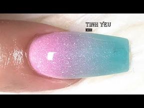 Dip Powder Ombre Nail Tutorial with Chisel Dipping Powder - YouTube Dip Powder Ombre, Gel Powder Nails, Ambre Nails, Carpet Crochet, Nail Dipping Powder Colors, Ombre Nails Tutorial, Ombre Nail Art Designs, Nail Design Video, Acrylic Nail Powder