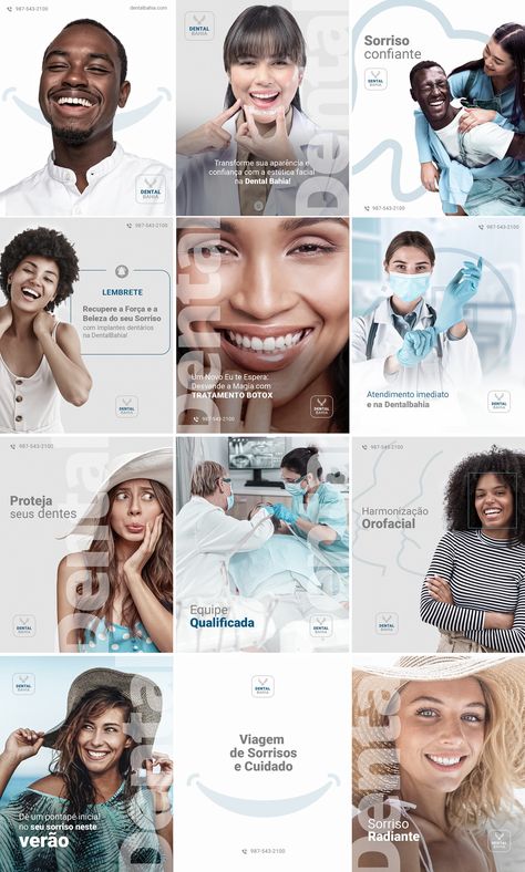 cleverson luiz - Social media - Dentist Dental Instagram Feed, Dentist Instagram Posts, Dentist Design, Dental Instagram, Dentist Instagram, Dentist Instagram Feed, Social Media Portfolio, Dentistry Social Media Posts, Dentist Clinic Social Media Design