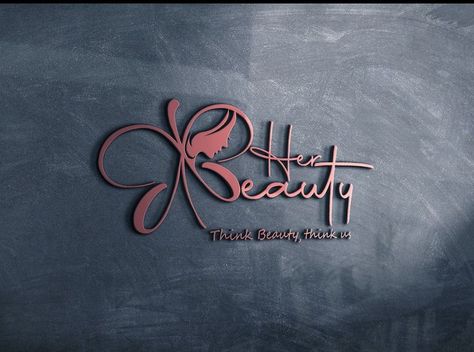 Parlour Logo Design Ideas, Beauty Parlour Logo Design Ideas, Beauty Parlour Names Ideas, Beauty Salon Names Ideas Logo, Minimal Beauty Salon, Beauty Salon Logo Design Ideas, Beauty Saloon Logo, Nail Salon Names, Logo Beauty Salon