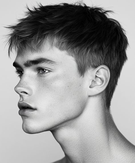 december hair styles for men's Hairstyle For Guys, Modern Short Hair, Tomboy Hair, Hair Tomboy, December Hair, Modern Short Hairstyles, Androgynous Hair, Short Hair Tomboy, Men Hairstyle