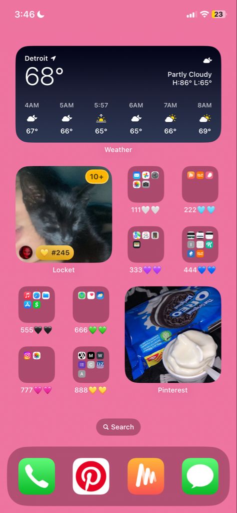 Locket App, Samsung Homescreen Layout Ideas, App Home Screen, Cute Easy Paintings, Ipad Ideas, Pretty Wallpaper Ipad, Cute Home Screens, Ios Ideas, Ios 17