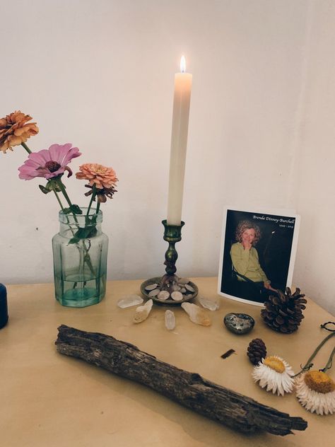 Ancestral Veneration, Altar Ideas Sacred Space, Ancestor Altar, Moon Deck, Spiritual Altar, Personal Altar, Instagram Username Ideas, Iphone Wallpaper For Guys, All Souls Day