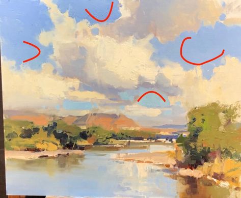 10 Things I Know About The Figure and How It Relates To The Landscape Under Painting Techniques, Simple Landscape Paintings, Under Painting, Pastel Landscapes, Sketchbook Practice, Painting Hobby, Mini Oil Painting, Art Composition, Pastel Artwork