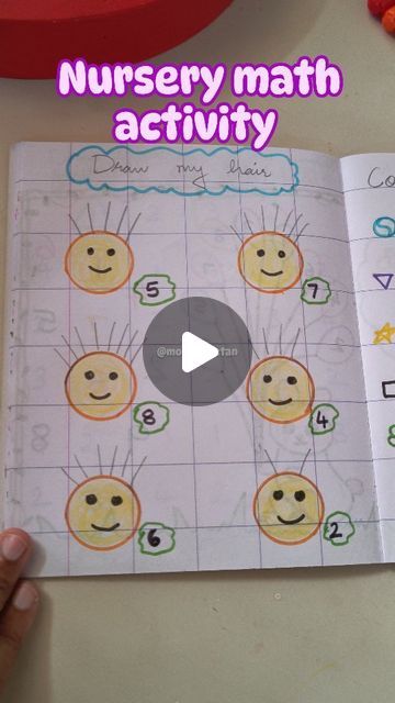 Mom of Chetan on Instagram: "Nursery math number Activity 

#nursery #prenursery #nurseryactivities #momofchetan #kidsactivities #funactivityforkids #preschoolactivities #toddleractivity #kidsactivitiesathome #numbercountingforkids" Nursery Math Activities, Activity For Nursery, Maths Activity, Number Activity, Kids Activities At Home, Counting For Kids, Nursery Activities, Number Activities, Math Activity