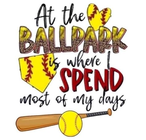 Cute Softball Quotes, Softball Sign, Opening Day Baseball, Softball Clipart, Baseball Shirt Designs, Softball Drills, Sports Ideas, Softball Stuff, Softball Mom Svg