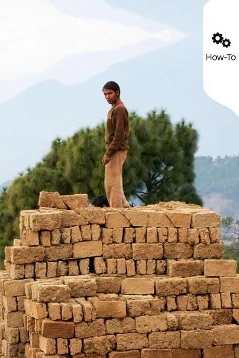 How to Make Adobe Bricks — Dharmalaya Adobe Brick Wall, Adobe Brick, Surface Tension, Fine Sand, Natural Building, Top Soil, The Test, Best Practices, Brick Wall