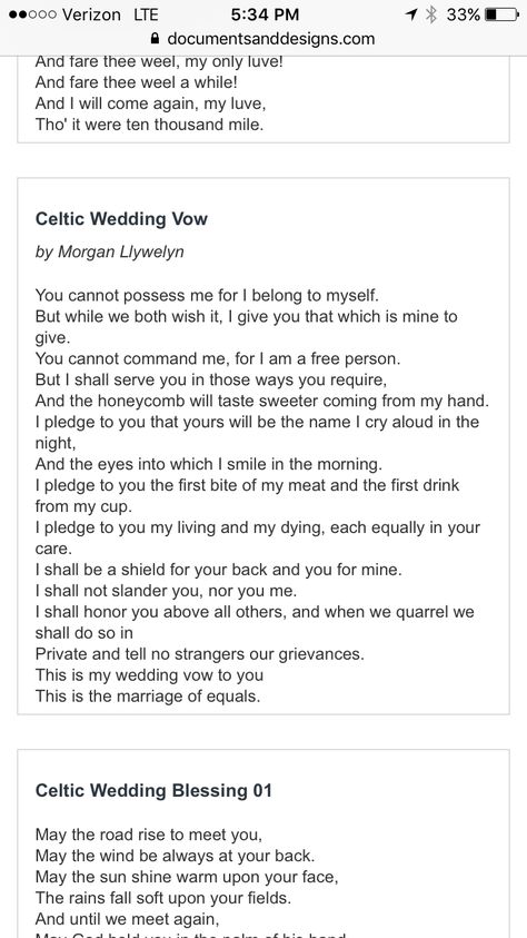 Celtic wedding vows. Love these!!! Celtic Vows, Celtic Marriage Vows, Celtic Vows Wedding, Lotr Wedding Vows, Irish Wedding Vows Marriage, Celtic Wedding Vows, Witch Wedding Vows, Traditional Celtic Wedding Vows, Harry Potter Unbreakable Vow Wedding