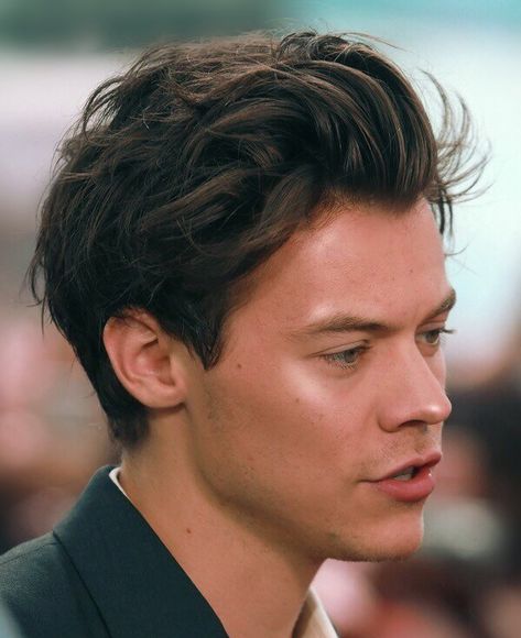 Harry Styles Side Profile, Half Face Wallpaper, Face Wallpaper, Half Face, Side Profile, Boy Bands, Harry Styles, Ash, Thread