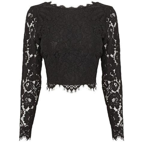 Coast Sardinia Lace Top , Black ($105) ❤ liked on Polyvore featuring tops, black, button back top, floral tops, floral crop top, lace crop tops and floral print crop top Evening Dress Outfit, Lace Top Black, Black Lace Shirt, Black Lace Top, Floral Lace Tops, Lace Top Long Sleeve, Maxi Dress Cocktail, Cocktail Evening Dresses, Black Lace Tops