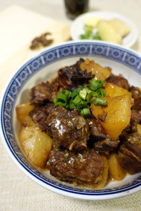 chu-hou-braised-beef-brisket-thumnail-1 Chinese Beef Brisket Recipes, Hong Kong Recipes Dishes, Hong Kong Food Recipes, Hong Kong Recipes, Brisket Braised, Filipino Beef Recipes, Chinese Braised Beef, Chinese Beef Stew, Cantonese Recipes