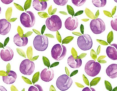 Check out new work on my @Behance portfolio: "Plum Pattern" http://be.net/gallery/66298781/Plum-Pattern Plums Painting, Plum Drawing, Plum Tattoo, Plum Illustration, Plum Painting, Plum Watercolor, Plum Paint, Ultraviolet Color, Plum Wallpaper