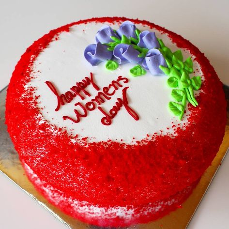 Women's Day Cake, Red Velvet Cakes, Redvelvet Cake, Online Birthday Cake, Velvet Cakes, Red Velvet Cake Recipe, Velvet Cake Recipes, Online Cake Delivery, Cake Delivery