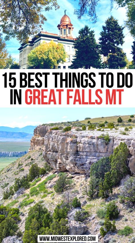 15 Best Things to Do in Great Falls, MT Things To Do In Great Falls Montana, Montana Travel Guide, Visit Montana, Great Falls Montana, Montana Travel, American National Parks, World Of Wanderlust, Montana Usa, Usa Travel Guide