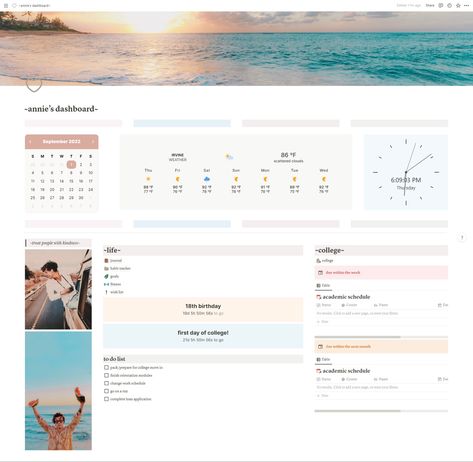 #notion #notiondashboard #notionaesthetic #notiontemplate #harrystyles Summer Notion, Notion Cover Photo, Notion Template For Work, Notion Library, Beach Pastel, Notion Cover, San Francisco Coffee, Notion Ideas, Notion Dashboard