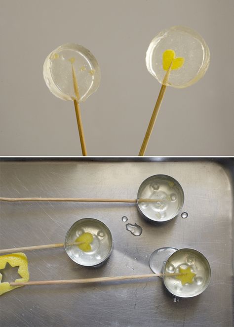 Lollipops / Piruleta / Lutscher Homemade Lollipops, Hard Candy Recipes, Lollipop Recipe, Kids Candy, Homemade Candies, Diy Candy, Candy Making, Drip Cakes, Cooking Recipes Desserts