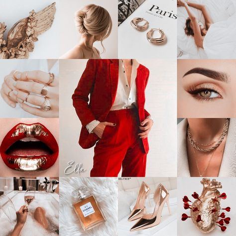 Lover Archetype Moodboard, Lover Brand Archetype Moodboard, Queen Archetype Aesthetic, Lover Archetype, Innovative Fashion Design, Color Families, Personal Branding Design, Brand Archetypes, Casual Party Outfit