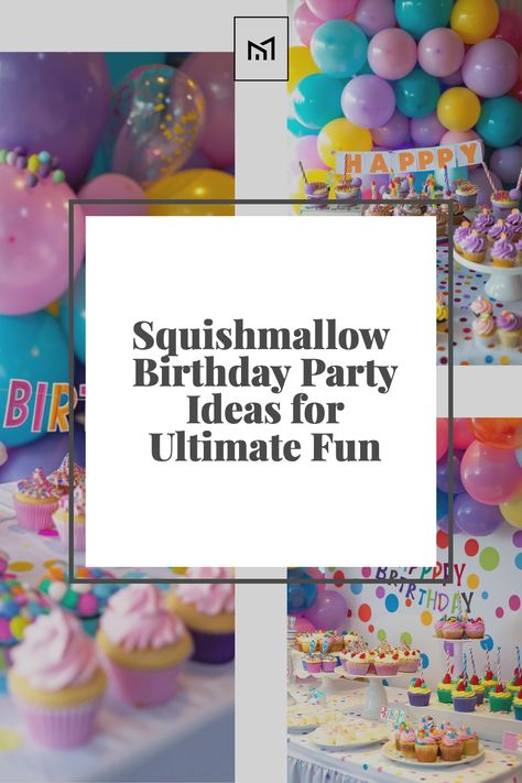 Dive into a world of soft and squishy delights with a Squishmallow-themed birthday party. Decorate with giant Squishmallow plushies, colorful balloons, and marshmallow-inspired treats. Set up DIY Squishmallow crafting stations where guests can design their own cuddly creatures for a truly unforgettable celebration. Squishmallow Birthday Party Snacks, Diy Squishmallow Party, Diy Squishmallow Party Decorations, Diy Squishmallow Crafts, Squishmallow Birthday Party Free Printable, Squishmallow Adoption Party, Squishmallow Sleepover Party, Squishmallow Birthday Decorations, Squishmallow Birthday Party Ideas Food