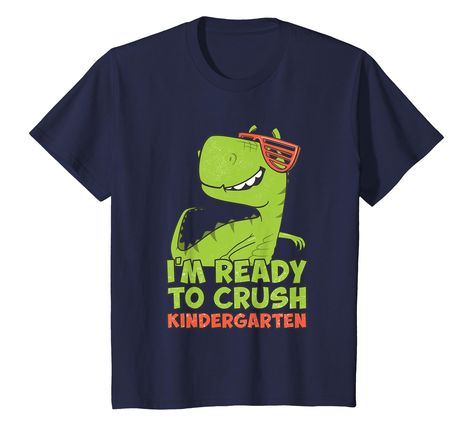 PRICES MAY VARY. Perfect Gift Idea for Student Boys and Girls - I'm Ready To Crush Kindergarten Shirt. Funny present for son, daughter, brother, sister, little stud, pupil, schoolchild, toddler, baby, dude, friend. It is time to party & celebrate back to school in 2024 Cute Dinosaur T Rex Class 2024 Graduation I'm Ready To Crush Kindergarten TShirt. Complete your collection of first / last day accessories for him / her (squad hat, cap, team outfit, sign, decorations, mug, appreciation souvenirs, Kindergarten Tshirt, Sign Decorations, Dinosaurs Preschool, Funny Presents, Kindergarten Shirts, T Shirt Image, Im Ready, Cute Dinosaur, Team Apparel