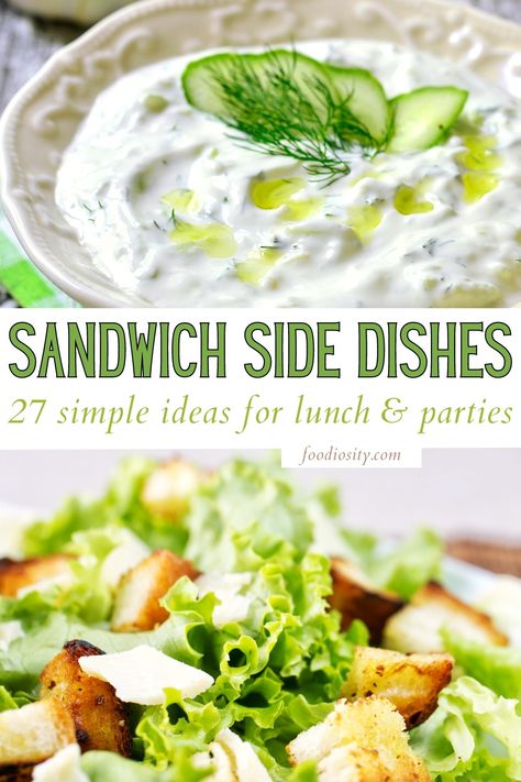 Non Refrigerated Sandwiches, Beef Dip Side Dishes, Italian Beef Side Dishes, Sides For Sandwiches Ideas, Side Dishes For Italian Beef Sandwiches, What To Serve With Sandwiches At A Party, Sides For Italian Beef Sandwiches, Sides For Turkey Sandwiches, Sides For Roast Beef Sandwiches