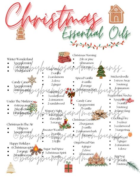 Christmas Oil Blends Young Living, Essential Oils For Christmas Smells, Young Living Christmas Diffuser Blends, Christmas Oil Diffuser Blends, Christmas Spirit Essential Oil Blends, Christmas Oil Blends, Essential Oils For Christmas, Christmas Tree Essential Oil Blend, Essential Oil Christmas Blend