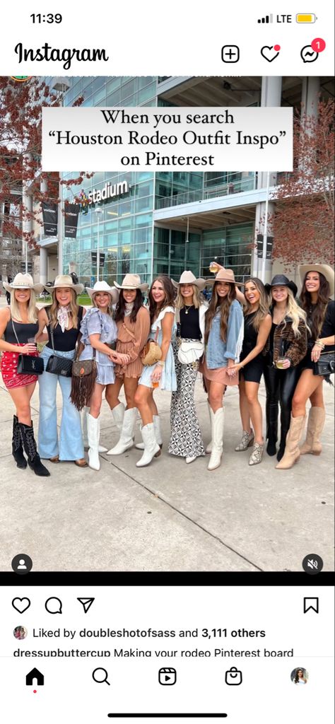 Texas Hold Em Outfit, Cowgirl Style Outfits White Boots, 2023 Cowgirl Trends, Black Dresses With Cowgirl Boots, Rodeo Outfit Ideas Summer, Tailgate Outfit Cowboy Boots, Houston Trip Outfit, White Dress Black Cowboy Boots, Outfits With Cowboy Boots For Women Summer