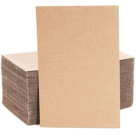 AmazonSmile: Corrugated Cardboard Sheets, E-Flute Boards (6 x 9 in, 50 Pack) : Industrial & Scientific Mail Craft, Packaging Inserts, Corrugated Sheets, Corrugated Packaging, Moving Supplies, Moving Boxes, Corrugated Box, Cardboard Paper, Corrugated Cardboard