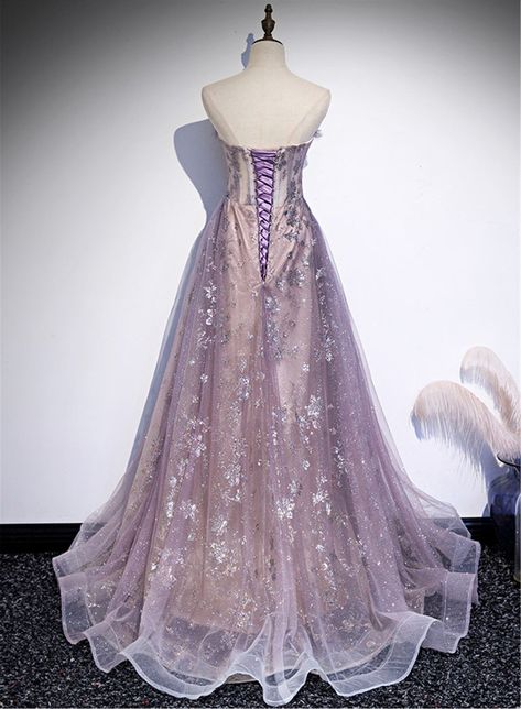 Violet Quinceanera Dresses, Tulle Long Prom Dress, Light Purple Dress, Purple Evening Dress, Purple Prom Dress, Floor Length Prom Dresses, Blue Evening Dresses, Sequin Prom Dresses, Prom Dress Shopping