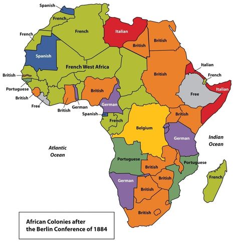 African Colonization, Ancient Civilizations Projects, Country Pics, French West Africa, World History Facts, World History Lessons, American Continent, World Geography, Africa Map