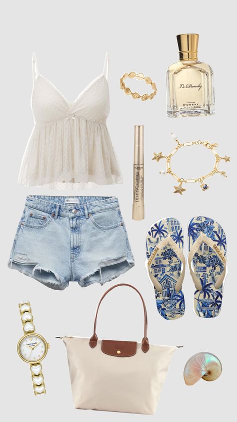 #outfit #summer #blue #pinterest #aesthetic #european #beach Outfit Inspo For Cruise, Beach Outfit For Work, Outfit Inspo For Europe, Beach Outfits Inspiration, European Summer Outfit Ideas, Chalet Outfit Summer, Cute Outfits For Europe Travel, Outfit Inspo For Italy, Euro Summer Aesthetic Outfits