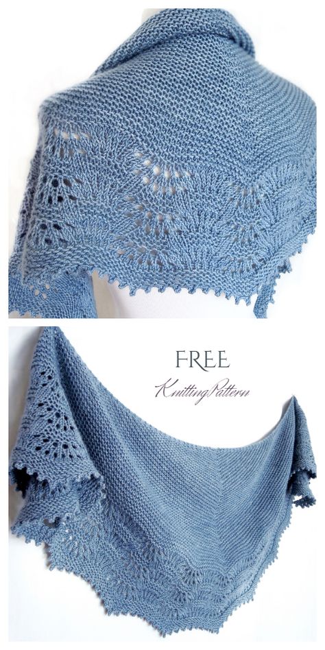 Free Knit Shawl Patterns, Lace Knitting Shawl, Lace Shawl Pattern, Diy Tricot, Lace Knitting Stitches, Shawl Knitting Pattern, Advanced Knitting, Shawl Knitting, شال كروشيه