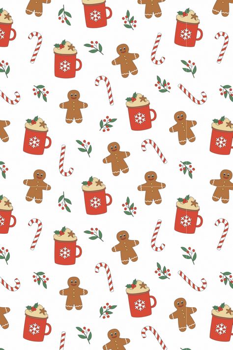 Gingerbread Christmas Wallpaper Iphone, Gingerbread House Wallpaper Iphone, Christmas Gonk Wallpaper, Cute Wallpaper For Christmas, Gingerbread Lockscreen, Cute Gingerbread Wallpaper, Gingerbread Man Background, Gingerbread Iphone Wallpaper, Ginger Bread Wallpaper