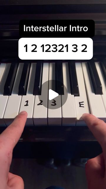 Keys Tutorials on Instagram: "Interstellar Intro 🖤 #piano #tutorial #pianotutorial #tipsandtricks #tips #lesson #musica #music" Interstellar Piano, Easy Piano Sheet Music, Piano Tutorial, Piano Keys, January 29, Piano Sheet, Interstellar, Piano Sheet Music, Sheet Music