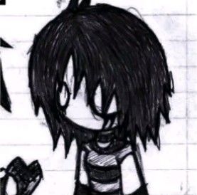 Discord Server, A Boy, A Girl, Black Hair, Hair, White, Black