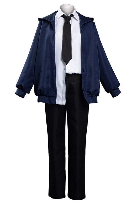 PRICES MAY VARY. Cosplay Costume Outfit Uniform Jacket Shirt Tie Suit Set Material: Uniform Cloth + Cotton Blend Includes: As shown Great gift for anime lovers, suit for cosplay,comic-con, anime theme party, masquerade party, halloween costume, etc. Attention: Please choose a suitable size, reference to our Size Table in Pictures or the Detailed Size Info in the Product Description. Size Chart:Size XS : Height: 155 cm/ 61 inch; Bust: 82 cm/ 31 inch; Waist: 62cm/ 24 inch; Hip : 87 cm/ 34 inch; Sh Outfit Suit, Costume Anime, Uniform Men, Uniform Jacket, Men Uniform, School Uniform Outfits Men, Easy Cosplay Men, Anime Outfits Men, Clothes For Boys