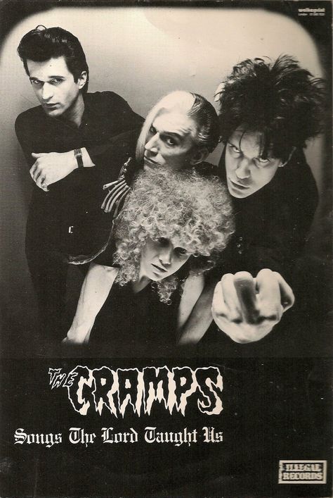 Surf Music, Dark Wave, Goth Bands, Ricky Nelson, Goth Music, Punk Poster, The Cramps, Iggy Pop, Band Members