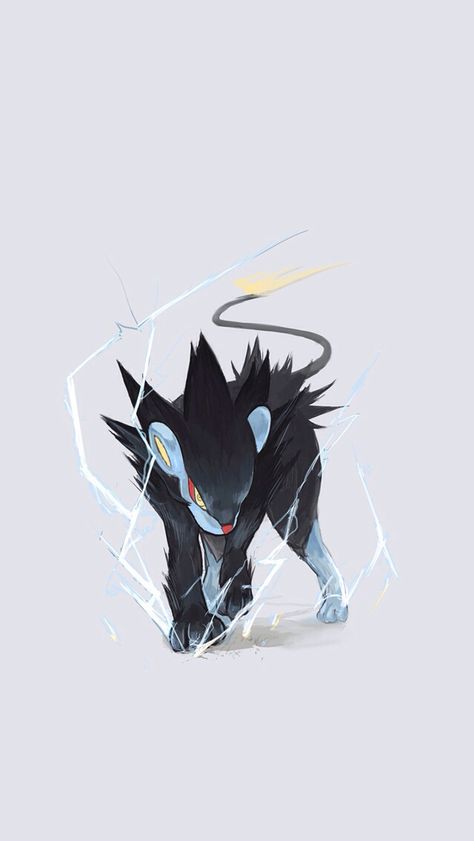 Luxray!!!! Soon, Clemont's gonna be famous!!! Luxray Art, Sinnoh Pokemon, Luxray Pokemon, Pokemon Platinum, Powerful Pokemon, Mega Pokemon, Pokemon Tattoo, Pokemon Pins, Play Pokemon