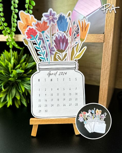 Wave goodbye to the summer blues and hello to a blooming workspace! 🌸✨ Our FREE printable Floral Calendar is here to add a touch of nature's charm to your desk. Craft your own desk calendar and keep track of your days in the prettiest way possible! 💐  Brighten up your daily tasks by downloading yours now! 📆 Download here - LINK Desk Calander Ideas, Calander Design Ideas, Calander Ideas, Giveaway Ideas, Floral Calendar, Summer Blues, Wave Goodbye, Illustration Ideas, Book Marks