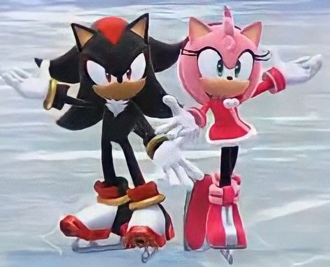 Shadow The Hedgehog And Amy Rose, Amy X Shadow Matching Pfp, Amy And Shadow Matching Pfp, Amy The Hedgehog Pfp, Shadamy Matching Icons, Shadow The Hedgehog Matching Pfp, Amy Sonic Pfp, Shadow And Amy Matching Pfp, Amy Rose And Shadow