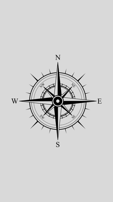 Pirate Compass Tattoo, Vintage Compass Tattoo, Viking Compass Tattoo, Nautical Compass Tattoo, Pop Culture Tattoos, Tattoo Homme, Compass Drawing, Compass Rose Tattoo, Culture Tattoos