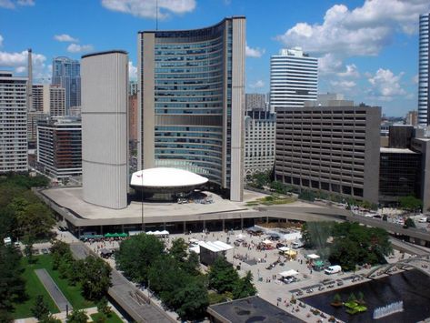 Toronto City Hall, Shape Architecture, Canada Tourism, Visit Toronto, Toronto City, Living Modern, Country Park, Park Hotel, Round The World