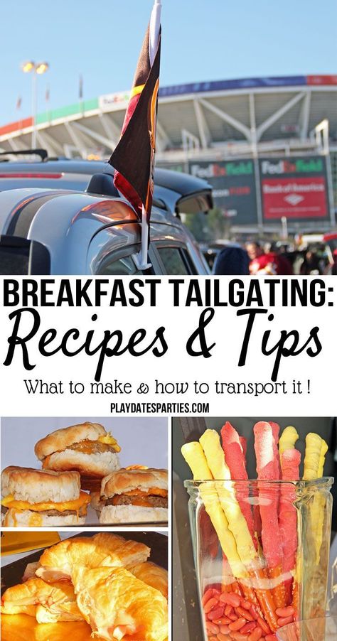 Breakfast Tailgate Ideas Morning Tailgate Food Brunch, Kegs N Eggs Party, Breakfast Food For Tailgating, Tailgate Breakfast Sandwiches, Brunch Tailgate Food Breakfast Ideas, Breakfast Ideas For Tailgating, Gameday Brunch Ideas, Brunch Tailgate Ideas, Tailgating Breakfast Ideas