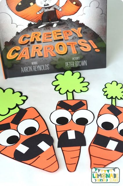 Creepy Carrots Craft, Breakfast Christmas Party, Creepy Carrots Activities, Carrots Craft, Cat Creepy, Splat The Cat, Creepy Carrots, Breakfast Christmas, Students Gifts