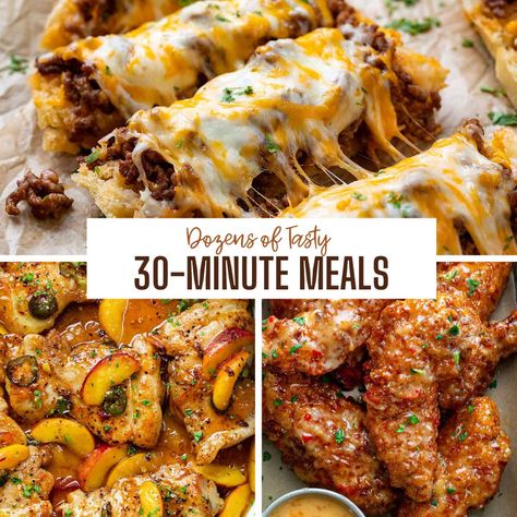 Quick and Delicious: 50 Recipes in 30 Minutes or Less! Honey Mustard Chicken Bites, Homesteader Recipes, Peach Chicken, Pork Casserole, Cook Books, Dinner Plan, Chicken Skewers, Cooking Salmon, Sweet Chili Sauce