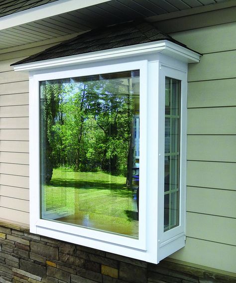 box bay | Box Bay Window (1) Box Windows Ideas, Box Bay Window Ideas, Bay Window Addition, Box Window Design, Small Bay Window Ideas, Bay Window Trim, Window Bump Out, Small Bay Window, Exterior Window Trim Ideas