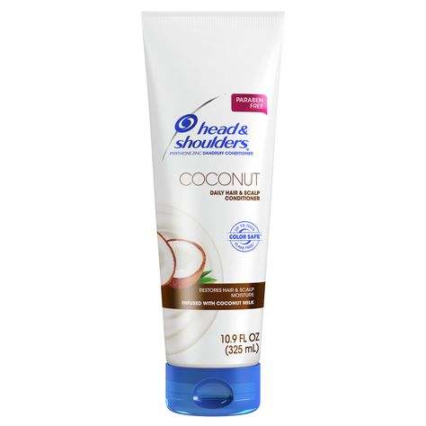 Head & Shoulders Dandruff Conditioner, Coconut Scalp Care, 10.9 fl oz - Walmart.com Head And Shoulders Conditioner, Healthy Hair Regimen, Coconut Conditioner, Head And Shoulders Shampoo, Scalp Moisturizer, Dandruff Remedy, Dry Itchy Scalp, Head And Shoulders, Head Shoulders