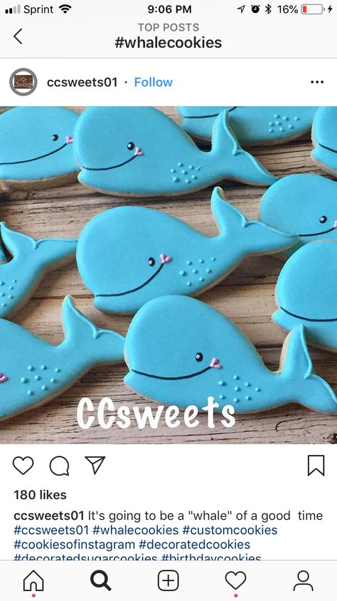 Sea Animal Cookies Decorated, Coastal Cookies, Whale Cookies Decorated, Whale Sugar Cookies, Sea Animals Cookies, Ocean Theme Cookies Decorated, Whale Royal Icing Cookies, Whale Cookie, Whale Baby Shower Cookies