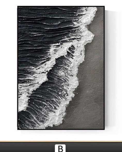 https://tinyurl.com/2a5lxe2kVortex of Emotion Black and White Abstract Coastal Wall Art Decor 3D Thick Textured Modern Canvas-Large Painting Beautiful Oil Paintings, Sea Wall Art, Hand Painted Wall Art, Hand Painted Walls, White Sea, Black And White Canvas, Handmade Oil, Black Sand, Xiamen